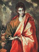 El Greco St. John the Evangelist oil